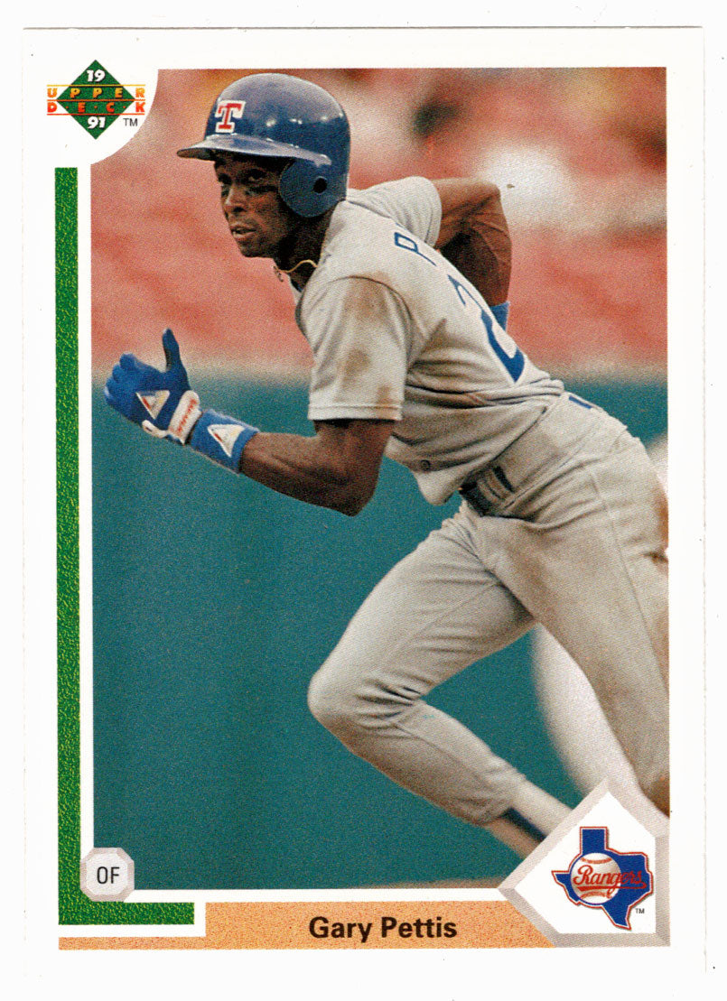 Gary Pettis - Texas Rangers (MLB Baseball Card) 1991 Upper Deck # 229 Mint