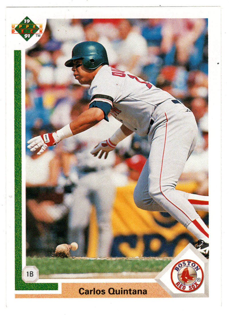 Carlos Quintana - Boston Red Sox (MLB Baseball Card) 1991 Upper Deck # 232 Mint