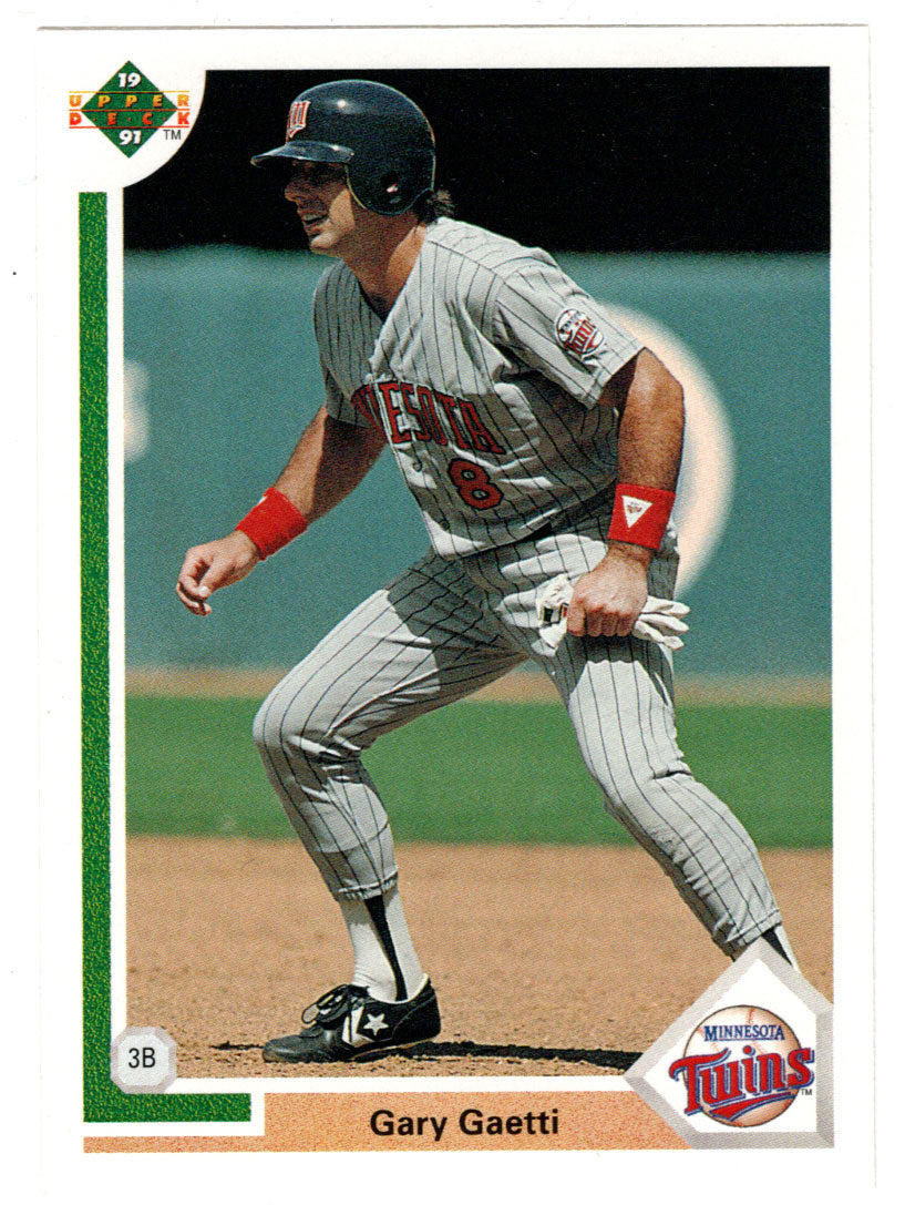 Gary Gaetti - Minnesota Twins (MLB Baseball Card) 1991 Upper Deck # 233 Mint