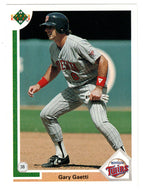 Gary Gaetti - Minnesota Twins (MLB Baseball Card) 1991 Upper Deck # 233 Mint