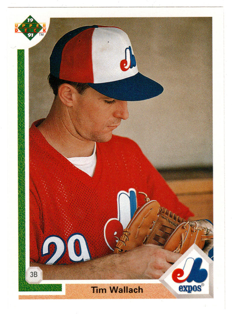 Tim Wallach - Montreal Expos (MLB Baseball Card) 1991 Upper Deck # 235 Mint