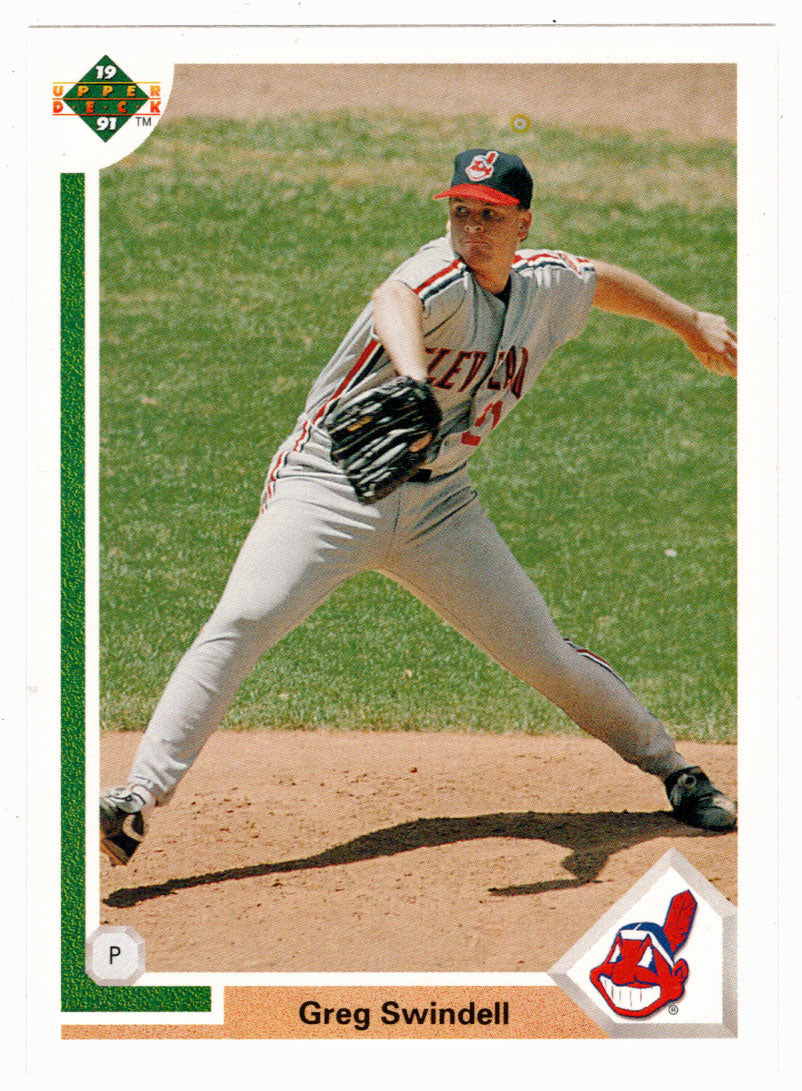 Greg Swindell - Cleveland Indians (MLB Baseball Card) 1991 Upper Deck # 236 Mint