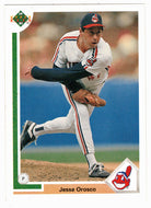 Jesse Orosco - Cleveland Indians (MLB Baseball Card) 1991 Upper Deck # 240 Mint