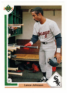 Lance Johnson - Chicago White Sox (MLB Baseball Card) 1991 Upper Deck # 248 Mint