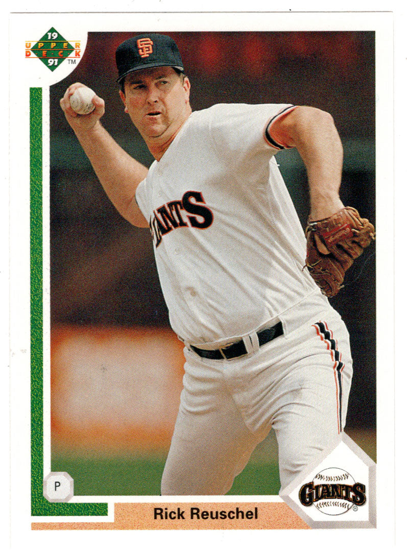Rick Reuschel - San Francisco Giants (MLB Baseball Card) 1991 Upper Deck # 249 Mint
