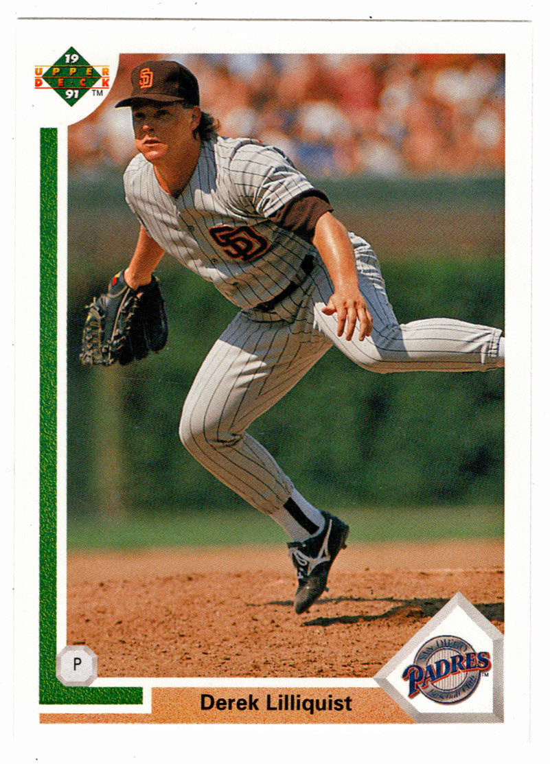 Derek Lilliquist - San Diego Padres (MLB Baseball Card) 1991 Upper Deck # 251 Mint
