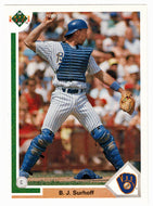 B.J. Surhoff - Milwaukee Brewers (MLB Baseball Card) 1991 Upper Deck # 254 Mint