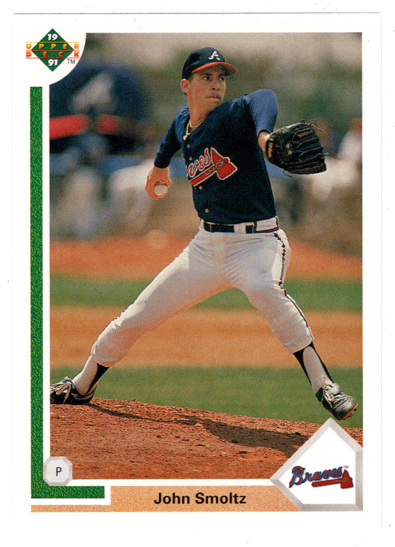 John Smoltz - Atlanta Braves (MLB Baseball Card) 1991 Upper Deck # 264 Mint