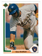 Gary Sheffield - Milwaukee Brewers (MLB Baseball Card) 1991 Upper Deck # 266 Mint