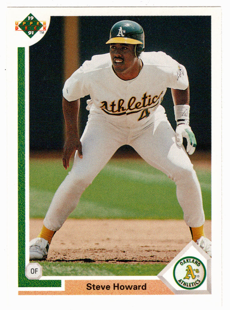 Steve Howard - Oakland Athletics (MLB Baseball Card) 1991 Upper Deck # 277 Mint