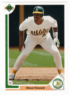 Steve Howard - Oakland Athletics (MLB Baseball Card) 1991 Upper Deck # 277 Mint