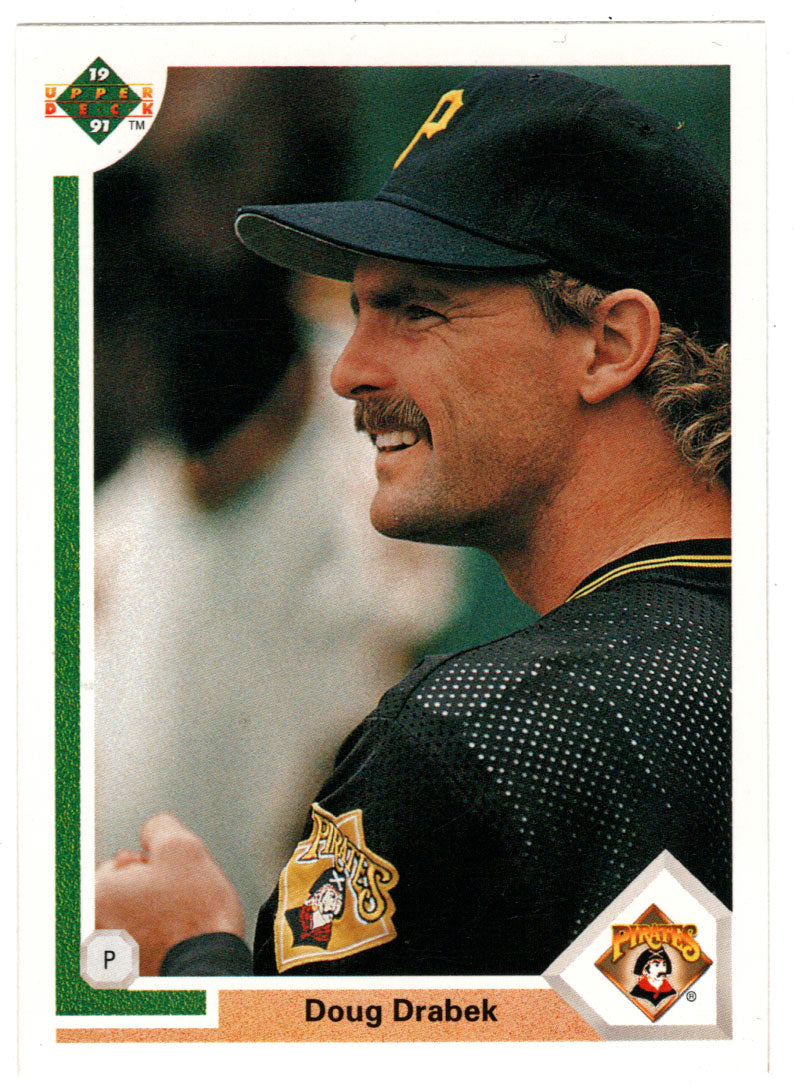 Doug Drabek - Pittsburgh Pirates (MLB Baseball Card) 1991 Upper Deck # 278 Mint