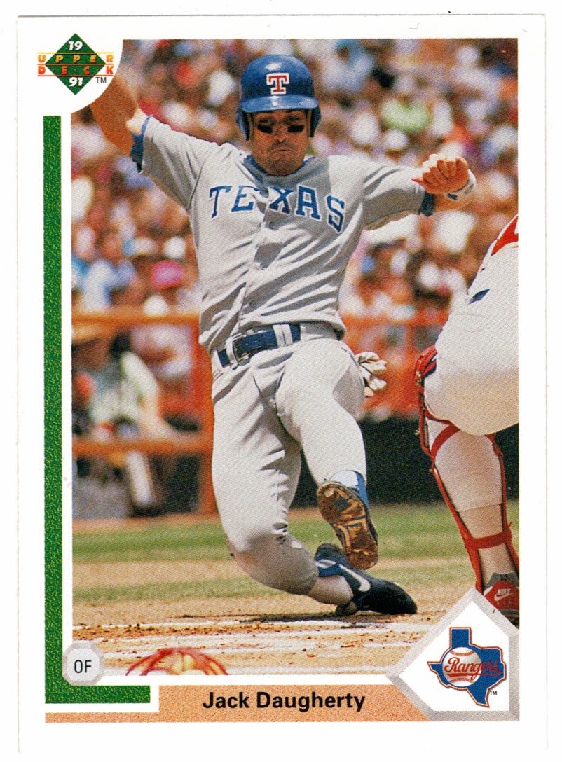 Jack Daugherty - Texas Rangers (MLB Baseball Card) 1991 Upper Deck # 284 Mint