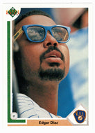 Edgar Diaz - Milwaukee Brewers (MLB Baseball Card) 1991 Upper Deck # 286 Mint