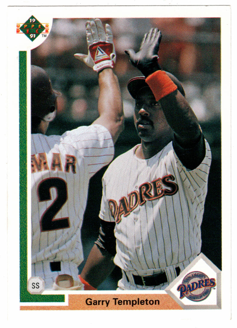 Garry Templeton - San Diego Padres (MLB Baseball Card) 1991 Upper Deck # 295 Mint