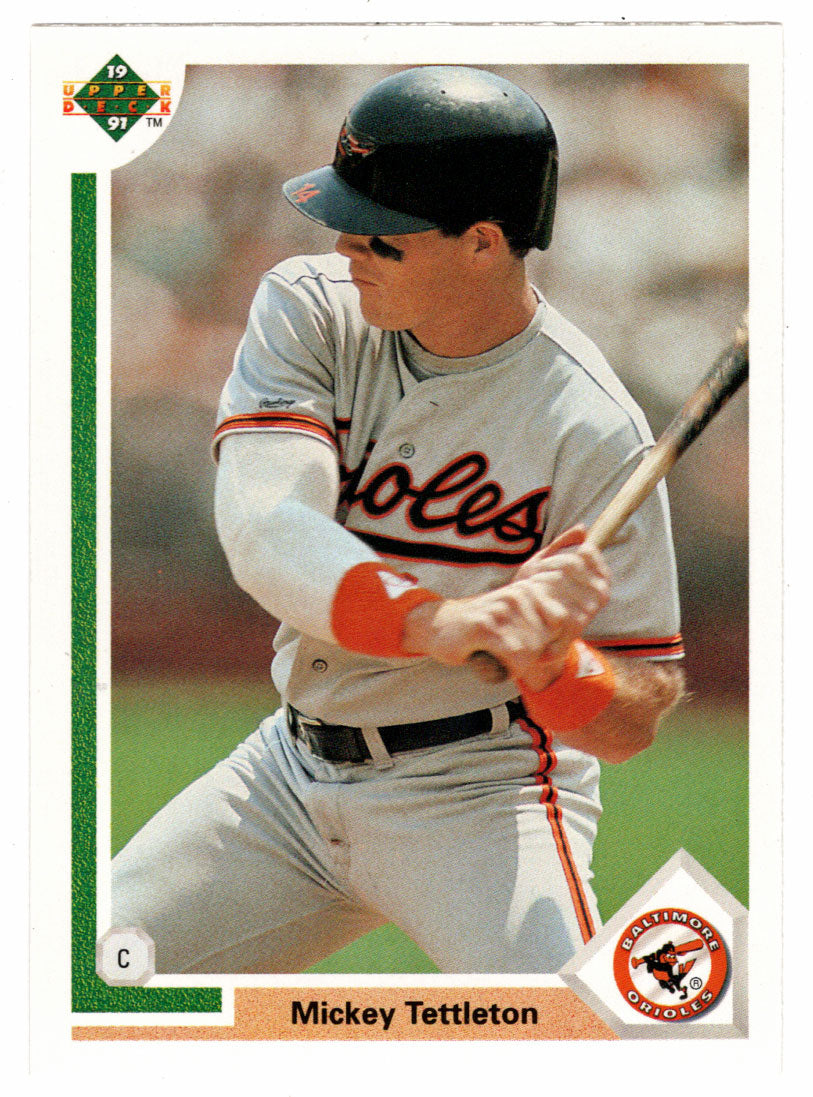Mickey Tettleton - Baltimore Orioles (MLB Baseball Card) 1991 Upper Deck # 296 Mint