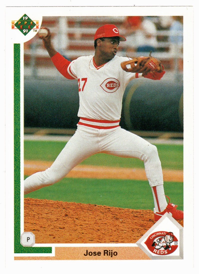 Jose Rijo - Cincinnati Reds (MLB Baseball Card) 1991 Upper Deck # 298 Mint