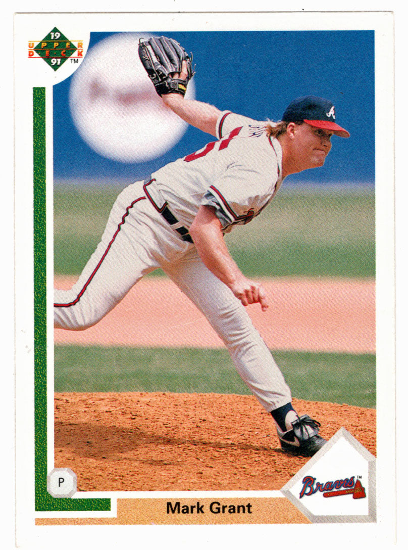 Mark Grant - Atlanta Braves (MLB Baseball Card) 1991 Upper Deck # 301 Mint