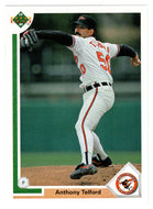 Anthony Telford RC - Baltimore Orioles (MLB Baseball Card) 1991 Upper Deck # 304 Mint