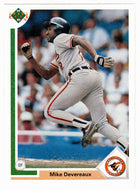 Mike Devereaux - Baltimore Orioles (MLB Baseball Card) 1991 Upper Deck # 308 Mint