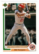 Milt Thompson - St. Louis Cardinals (MLB Baseball Card) 1991 Upper Deck # 309 Mint