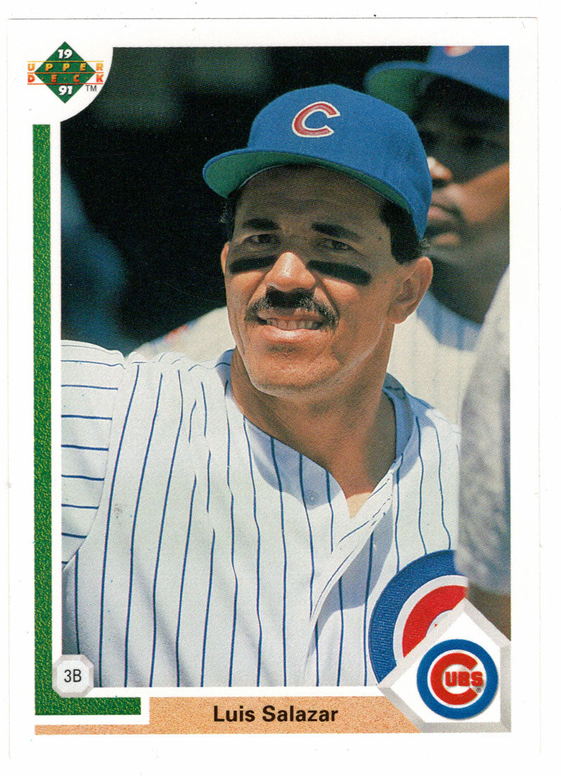 Luis Salazar - Chicago Cubs (MLB Baseball Card) 1991 Upper Deck # 311 Mint