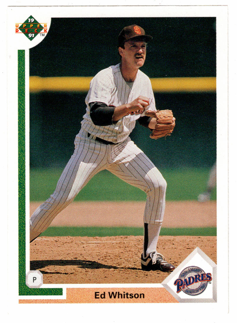 Ed Whitson - San Diego Padres (MLB Baseball Card) 1991 Upper Deck # 312 Mint