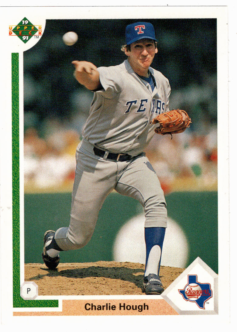 Charlie Hough - Texas Rangers (MLB Baseball Card) 1991 Upper Deck # 313 Mint