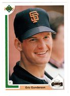 Eric Gunderson - San Francisco Giants (MLB Baseball Card) 1991 Upper Deck # 315 Mint