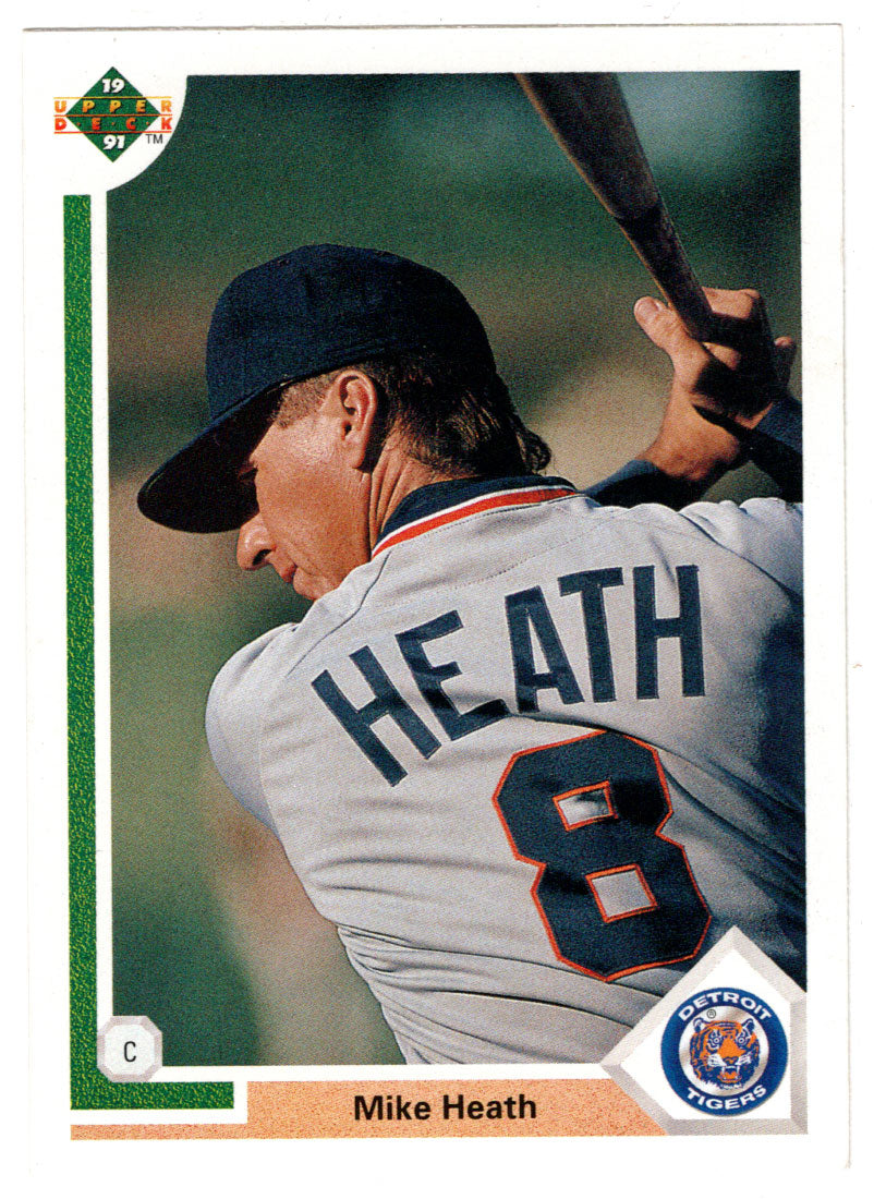 Mike Heath - Detroit Tigers (MLB Baseball Card) 1991 Upper Deck # 318 Mint