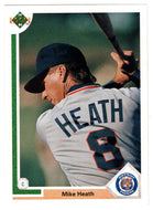 Mike Heath - Detroit Tigers (MLB Baseball Card) 1991 Upper Deck # 318 Mint