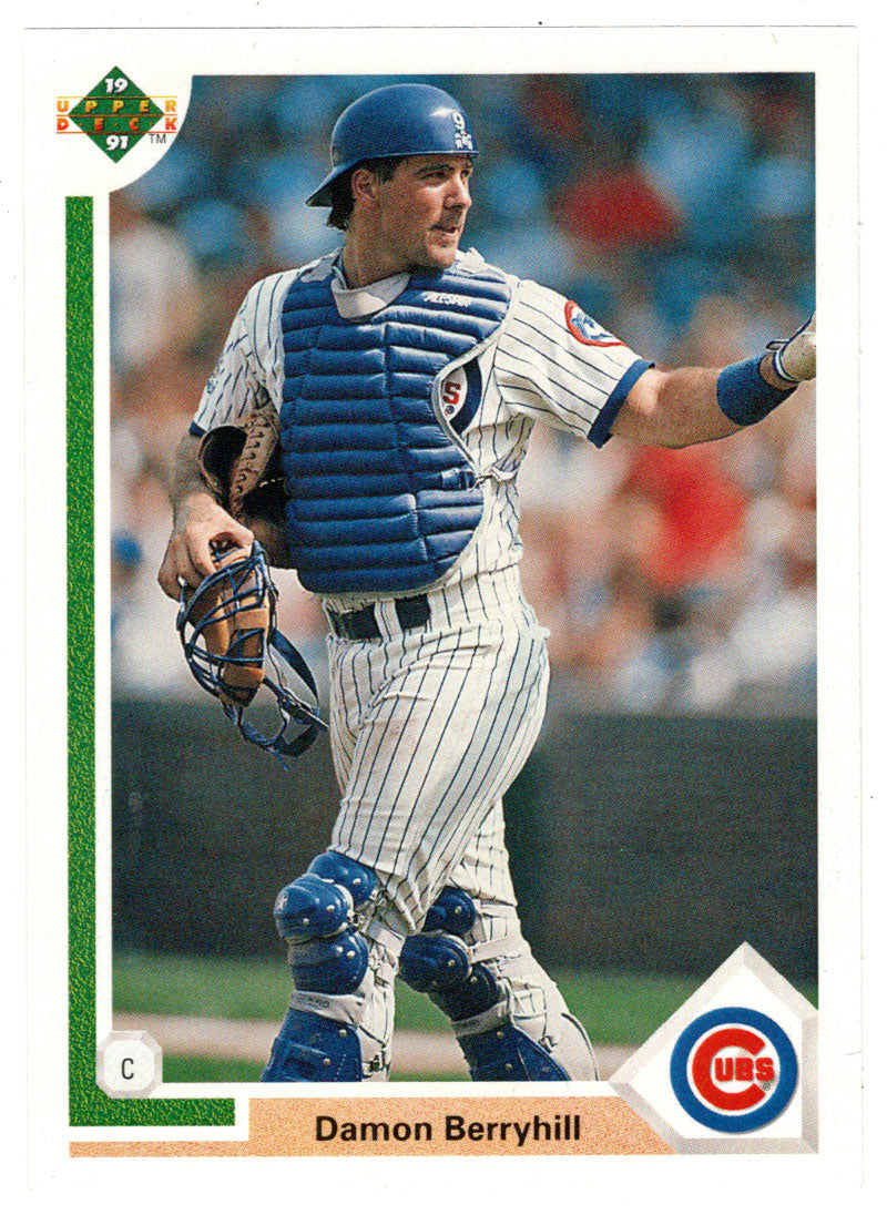 Damon Berryhill - Chicago Cubs (MLB Baseball Card) 1991 Upper Deck # 319 Mint