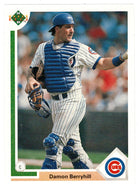 Damon Berryhill - Chicago Cubs (MLB Baseball Card) 1991 Upper Deck # 319 Mint