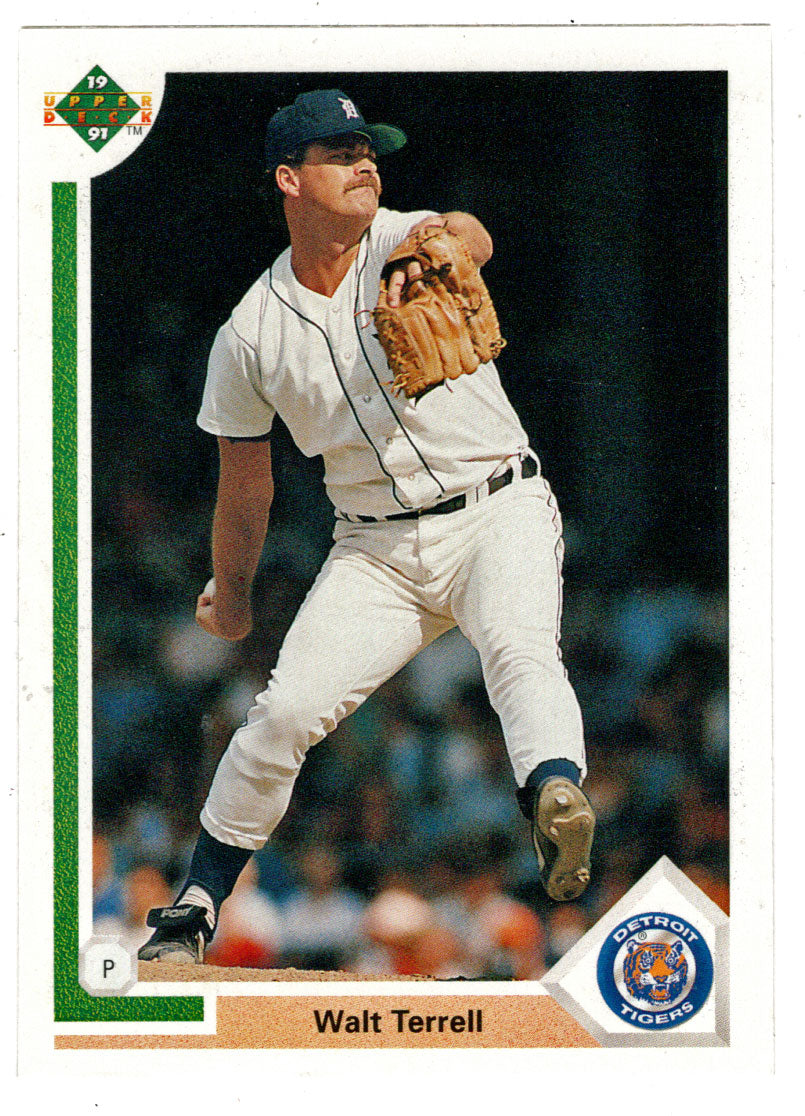 Walt Terrell - Detroit Tigers (MLB Baseball Card) 1991 Upper Deck # 320 Mint