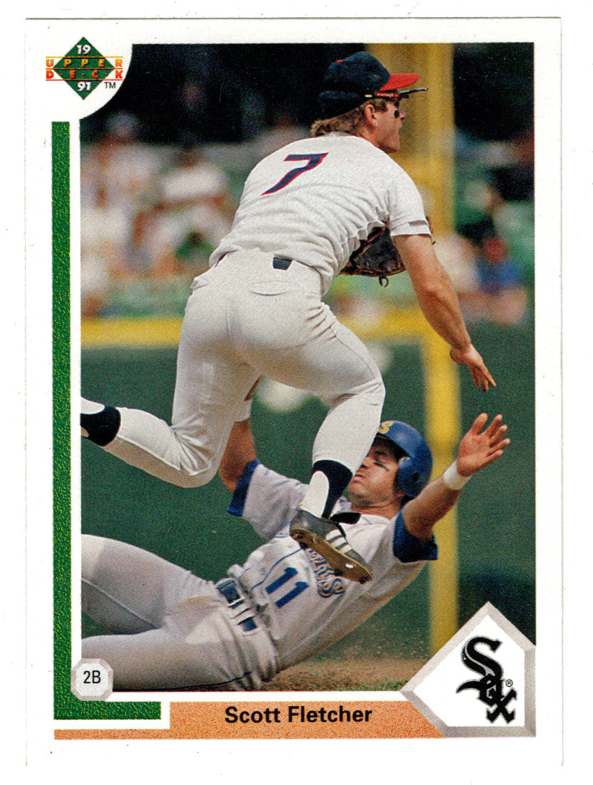 Scott Fletcher - Chicago White Sox (MLB Baseball Card) 1991 Upper Deck # 321 Mint