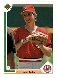 John Tudor - St. Louis Cardinals (MLB Baseball Card) 1991 Upper Deck # 329 Mint
