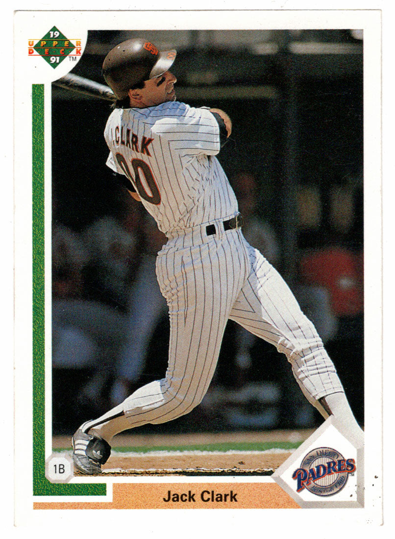 Jack Clark - San Diego Padres (MLB Baseball Card) 1991 Upper Deck # 331 Mint