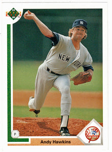 Andy Hawkins - New York Yankees (MLB Baseball Card) 1991 Upper Deck # 333 Mint