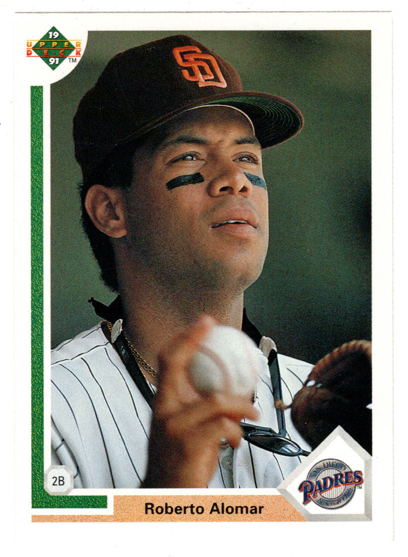 Roberto Alomar - San Diego Padres (MLB Baseball Card) 1991 Upper Deck # 335 Mint