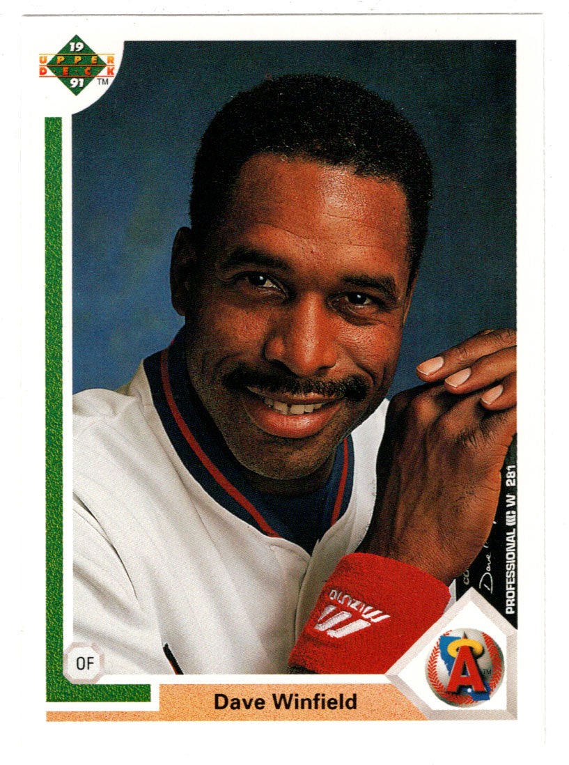 Dave Winfield - California Angels (MLB Baseball Card) 1991 Upper Deck # 337 Mint