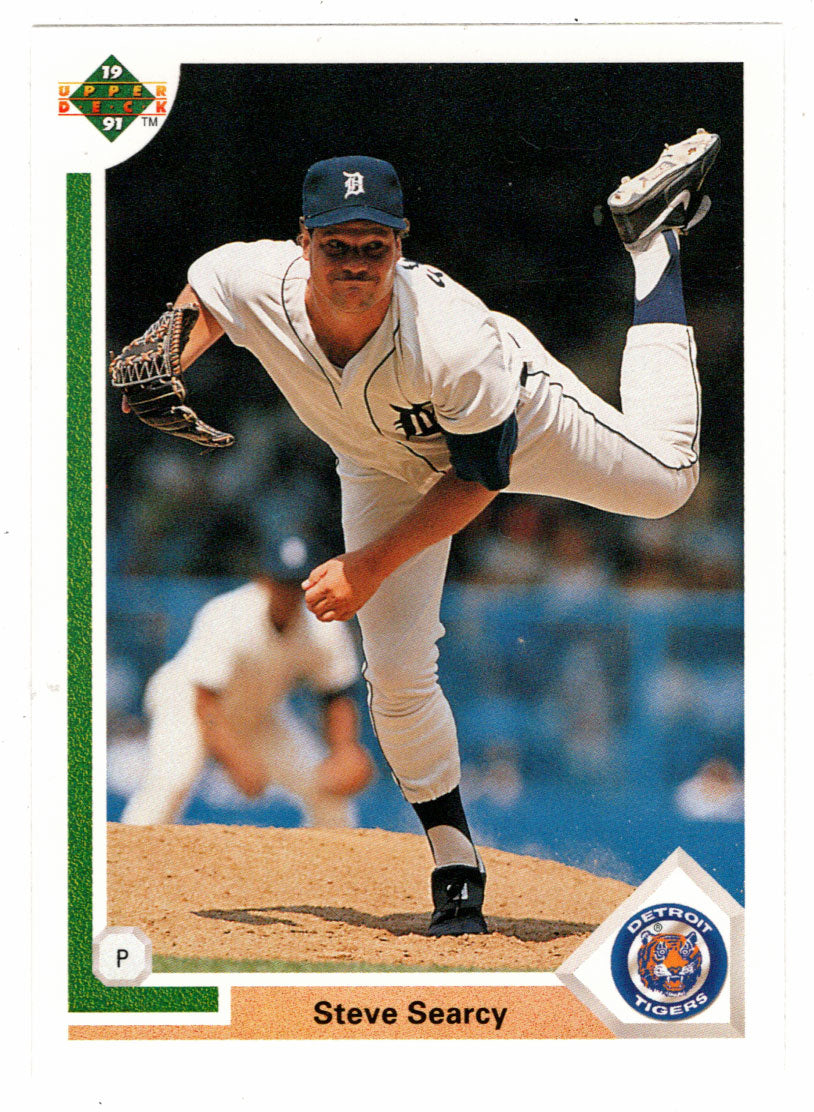 Steve Searcy - Detroit Tigers (MLB Baseball Card) 1991 Upper Deck # 338 Mint