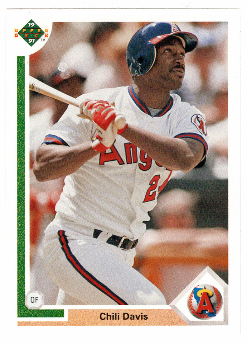 Chili Davis - California Angels (MLB Baseball Card) 1991 Upper Deck # 339 Mint