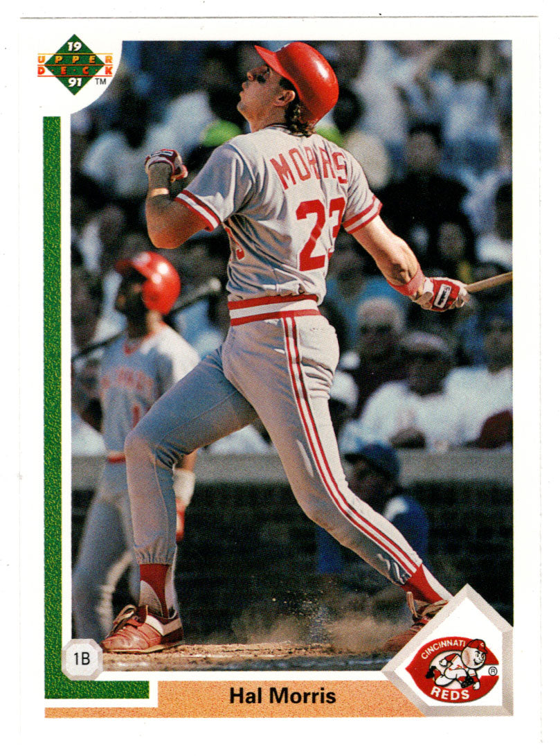 Hal Morris - Cincinnati Reds (MLB Baseball Card) 1991 Upper Deck # 351 Mint