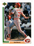 Hal Morris - Cincinnati Reds (MLB Baseball Card) 1991 Upper Deck # 351 Mint