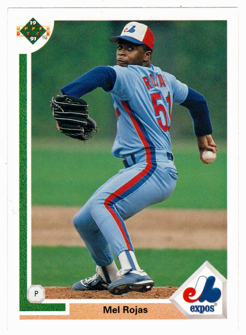 Mel Rojas - Montreal Expos (MLB Baseball Card) 1991 Upper Deck # 357 Mint