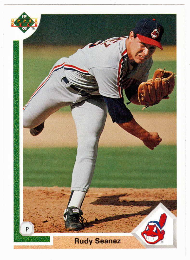 Rudy Seanez - Cleveland Indians (MLB Baseball Card) 1991 Upper Deck # 358 Mint