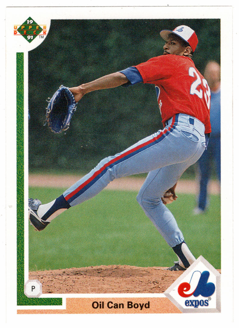Oil Can Boyd - Montreal Expos (MLB Baseball Card) 1991 Upper Deck # 359 Mint