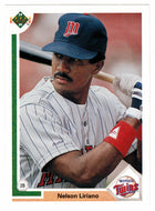Nelson Liriano - Minnesota Twins (MLB Baseball Card) 1991 Upper Deck # 360 Mint