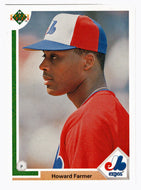 Howard Farmer - Montreal Expos (MLB Baseball Card) 1991 Upper Deck # 362 Mint