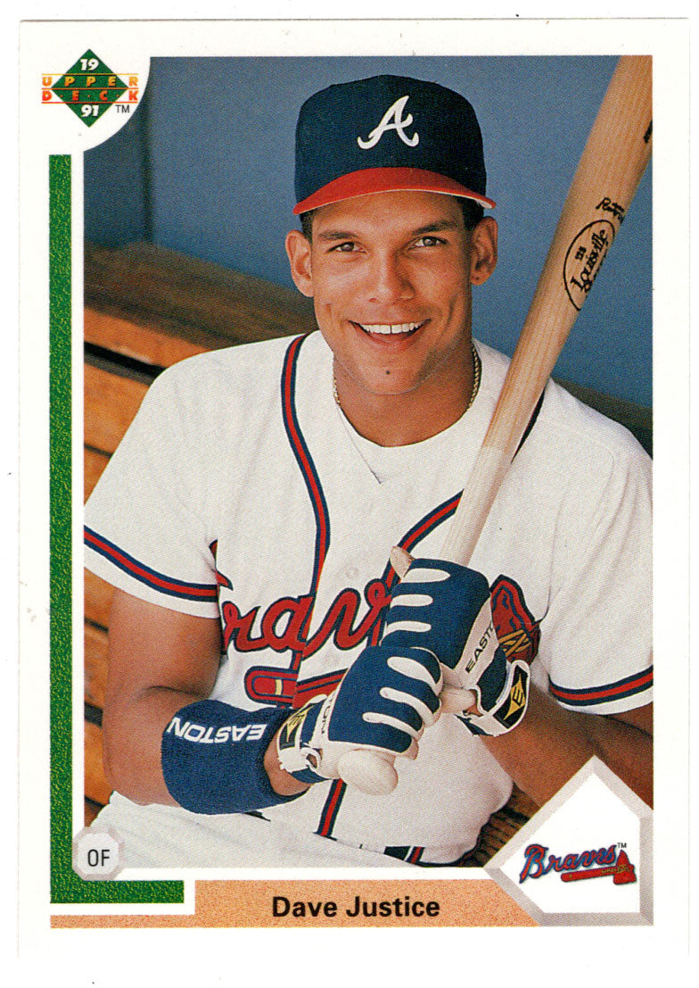 David Justice - Atlanta Braves (MLB Baseball Card) 1991
